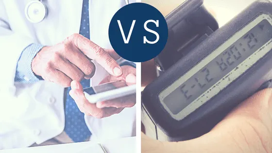 Smartphones vs. Pagers: Compare and Discover Why Secure Texting is Best